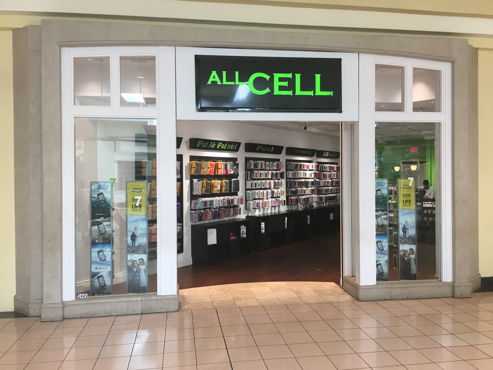 Allcell mall store build out – Mall Retail Portfolio by Kancor Companies, Orlando, FL