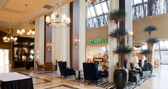 Hotel lobby seating area – Hotel Interiors by Kancor Companies, Orlando, FL