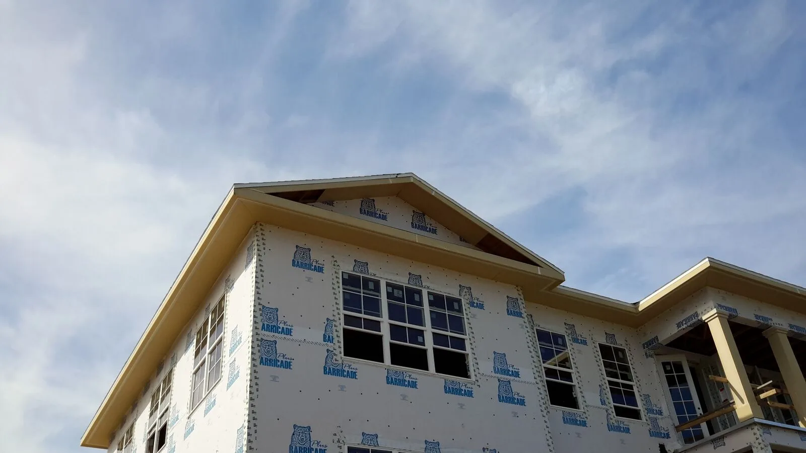 Multifamily roof sheathing – Preserves at Celebration by Kancor Companies, Celebration, FL